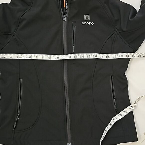 ORORO WOMEN'S CLASSIC HEATED JACKET - BLACK (BATTERY NOT INCLUDED) Medium - Picture 7 of 15